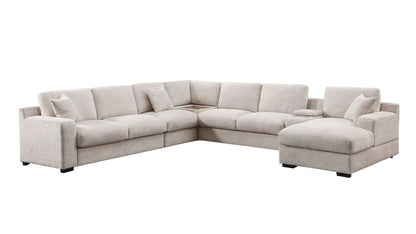 Celine Fabric Corner Sectional Sofa Right Chaise