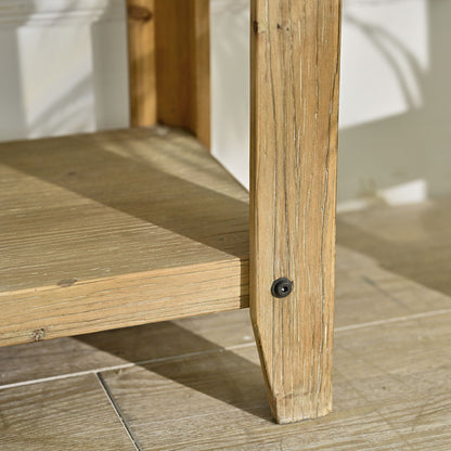 Natural Wood Kitchen Sideboard for Storage