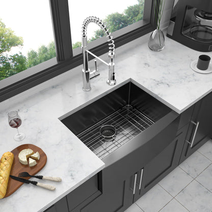 Farmhouse Apron Front Stainless Steel Sink