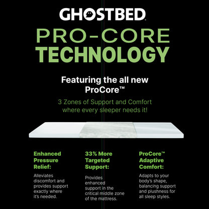 Supreme 12-inch memory foam mattress by HouseOfZazla with Pro-Core technology and cooling cover on Tampa Home & Garden Store