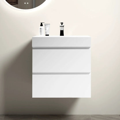 Alice Wall Mounted Floating Vanity With Sink