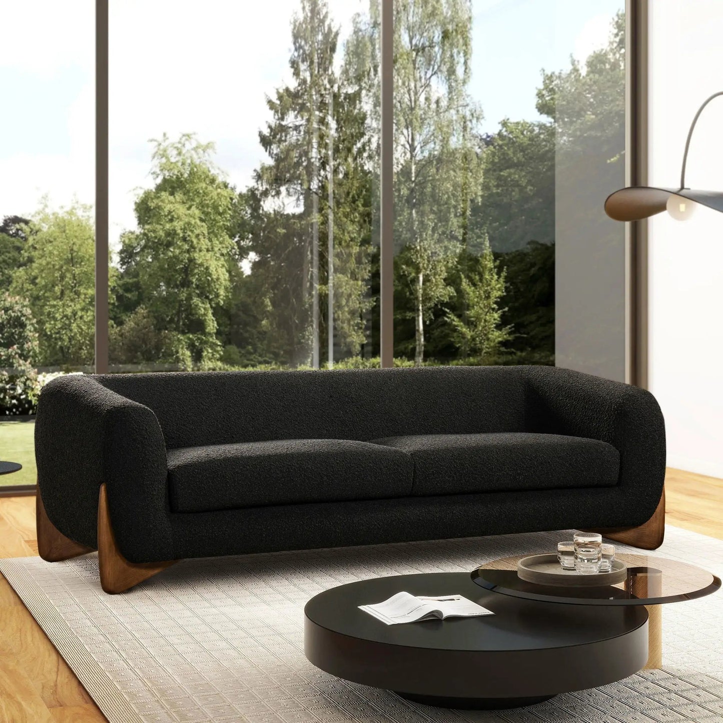 Alpine Luxurious Sherpa Bouclé Sofa For Comfort