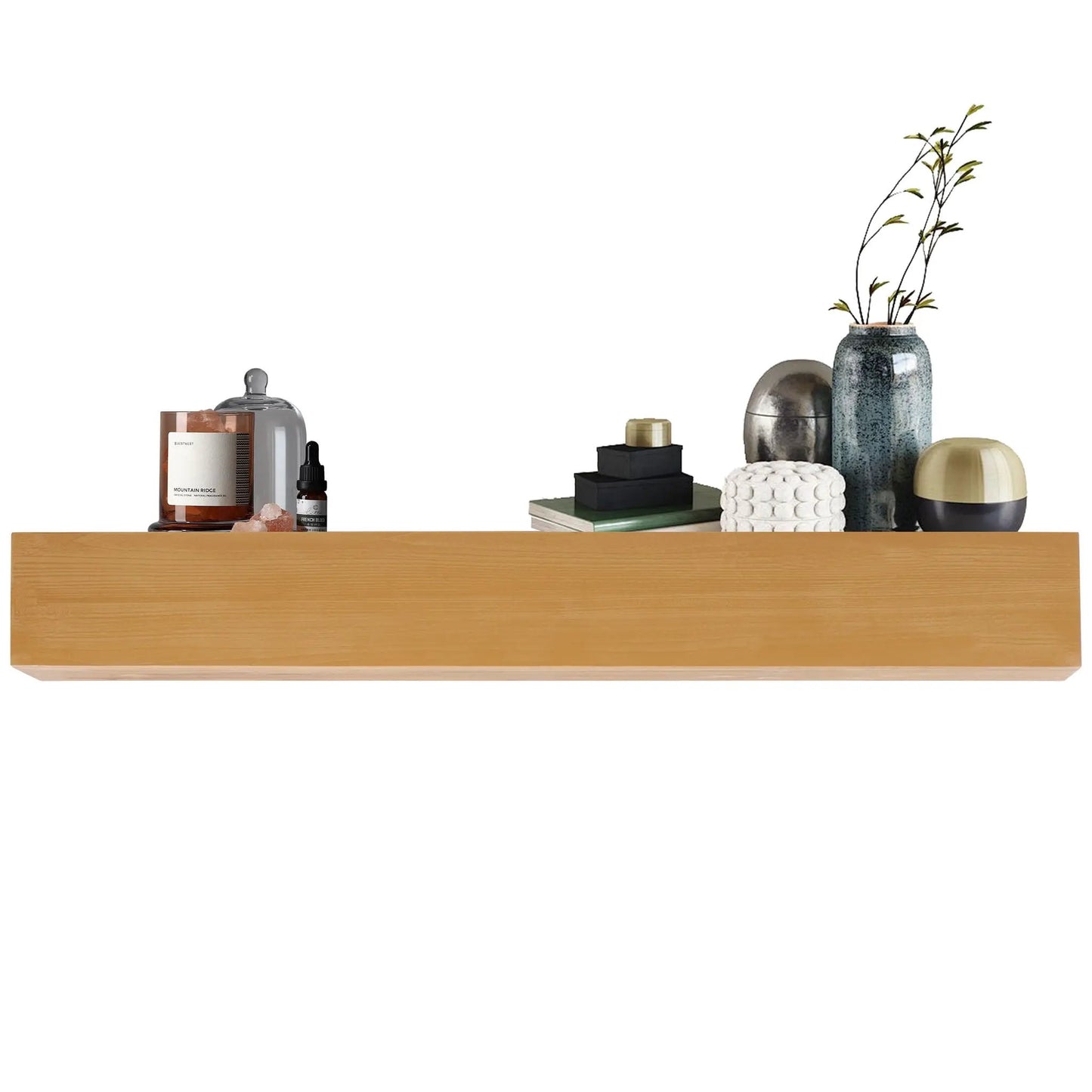 Floating Fireplace Mantel Shelf for Home Decor