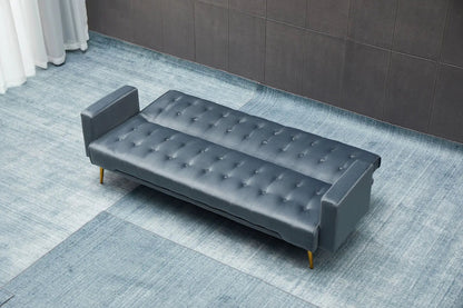 Compact Design Sofa Bed with Premium Fabric