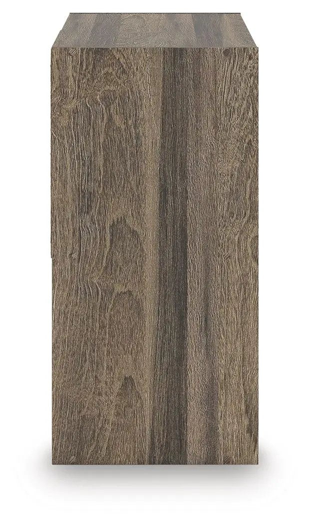 Shallifer Cube Organizer in dark wood finish by Unique Piece Furniture on Tampa Home & Garden Store
