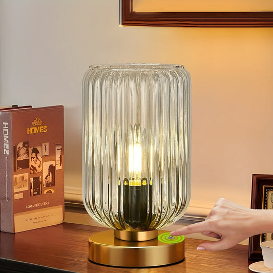 Cordless Touch Table Lamp with Rechargeable Battery – Dimmable LED Bedside Light - Tampa Home & Garden Store