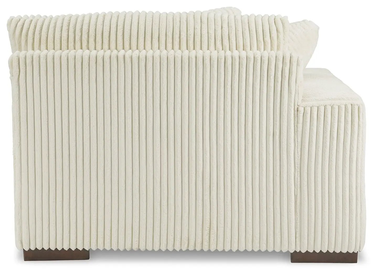 Lindyn Sectional Sofa with Cord Upholstery