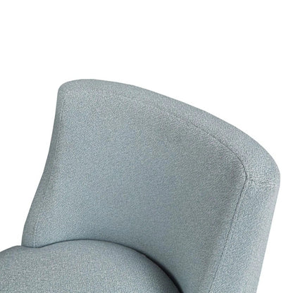 Delaney Counter Stool Blue Upholstered Seat