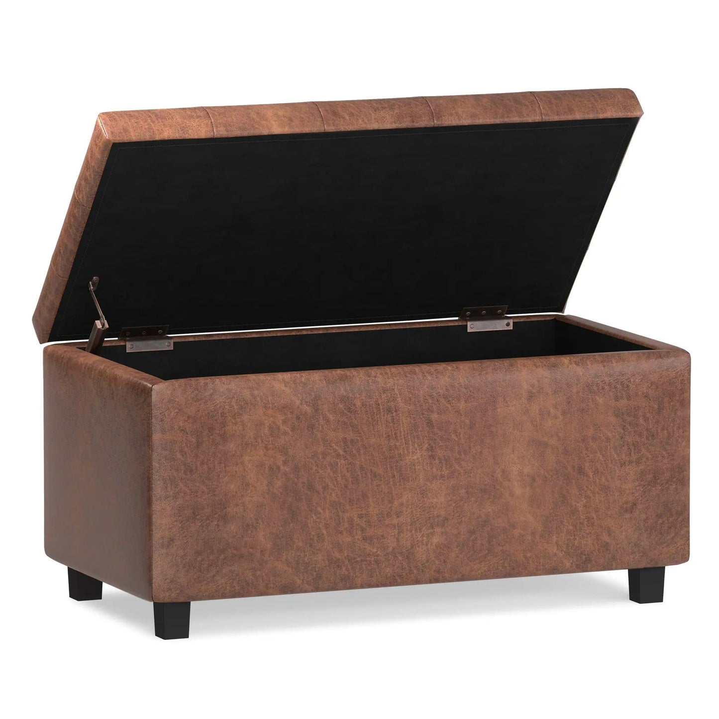 Cosmopolitan Upholstered Storage Ottoman Bench