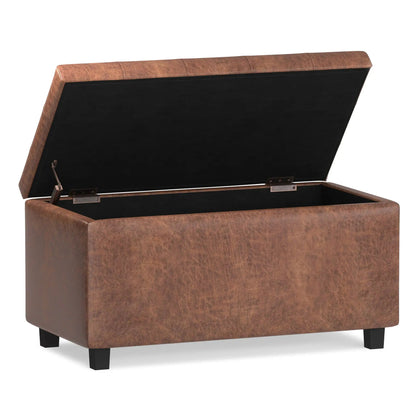 Cosmopolitan Upholstered Storage Ottoman Bench