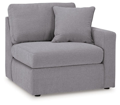 Modmax Sectional in Granite Performance Fabric