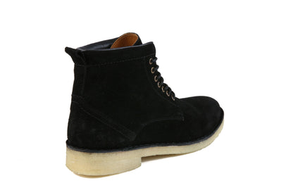 Hound & Hammer The Hunter black suede men's boot Mercantile Mountain with crepe sole on Tampa Home & Garden Store