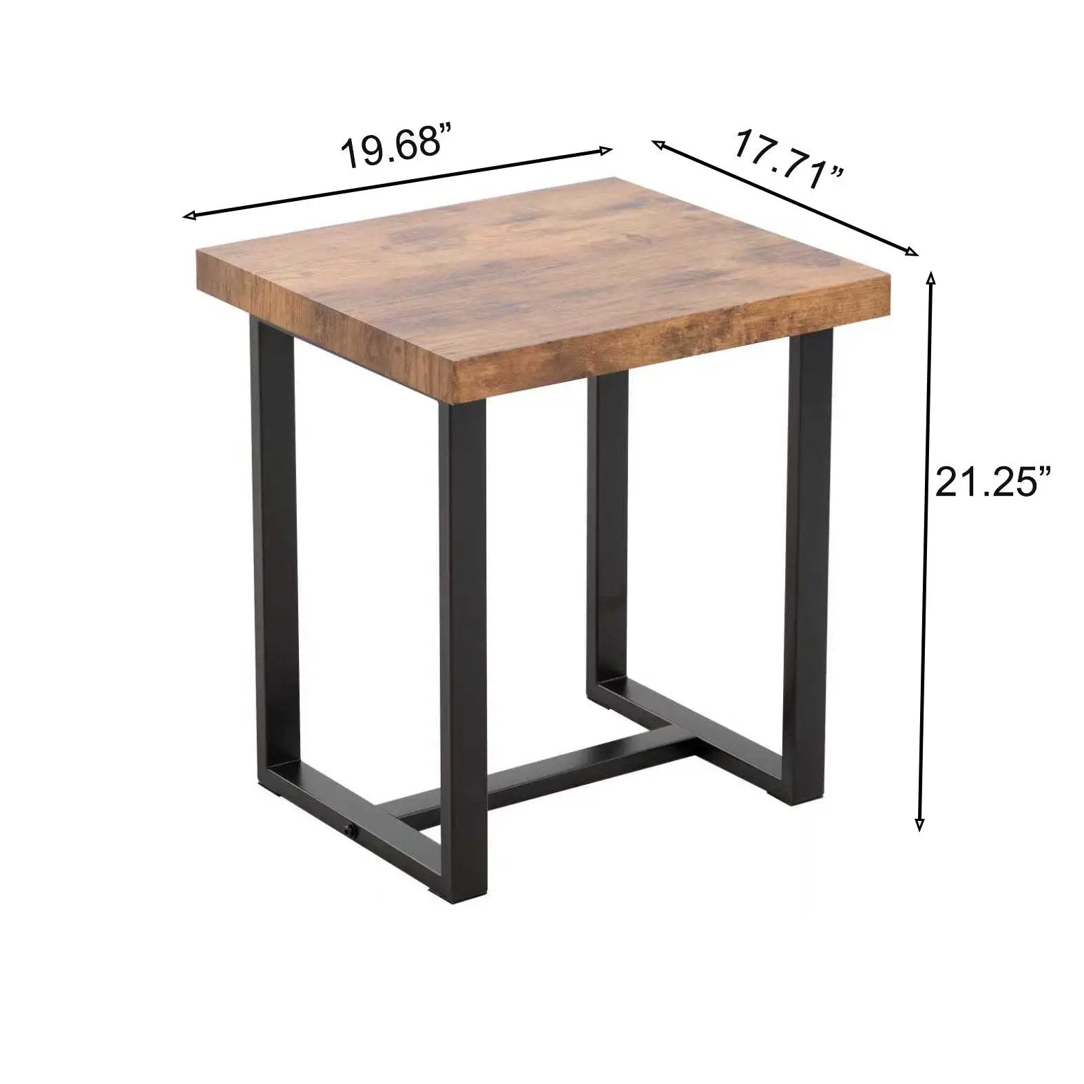 Table For Living Room coffee table with wood top and black metal legs Unique Piece Furniture on Tampa Home & Garden Store