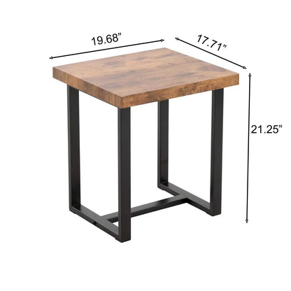 Table For Living Room coffee table with wood top and black metal legs Unique Piece Furniture on Tampa Home & Garden Store