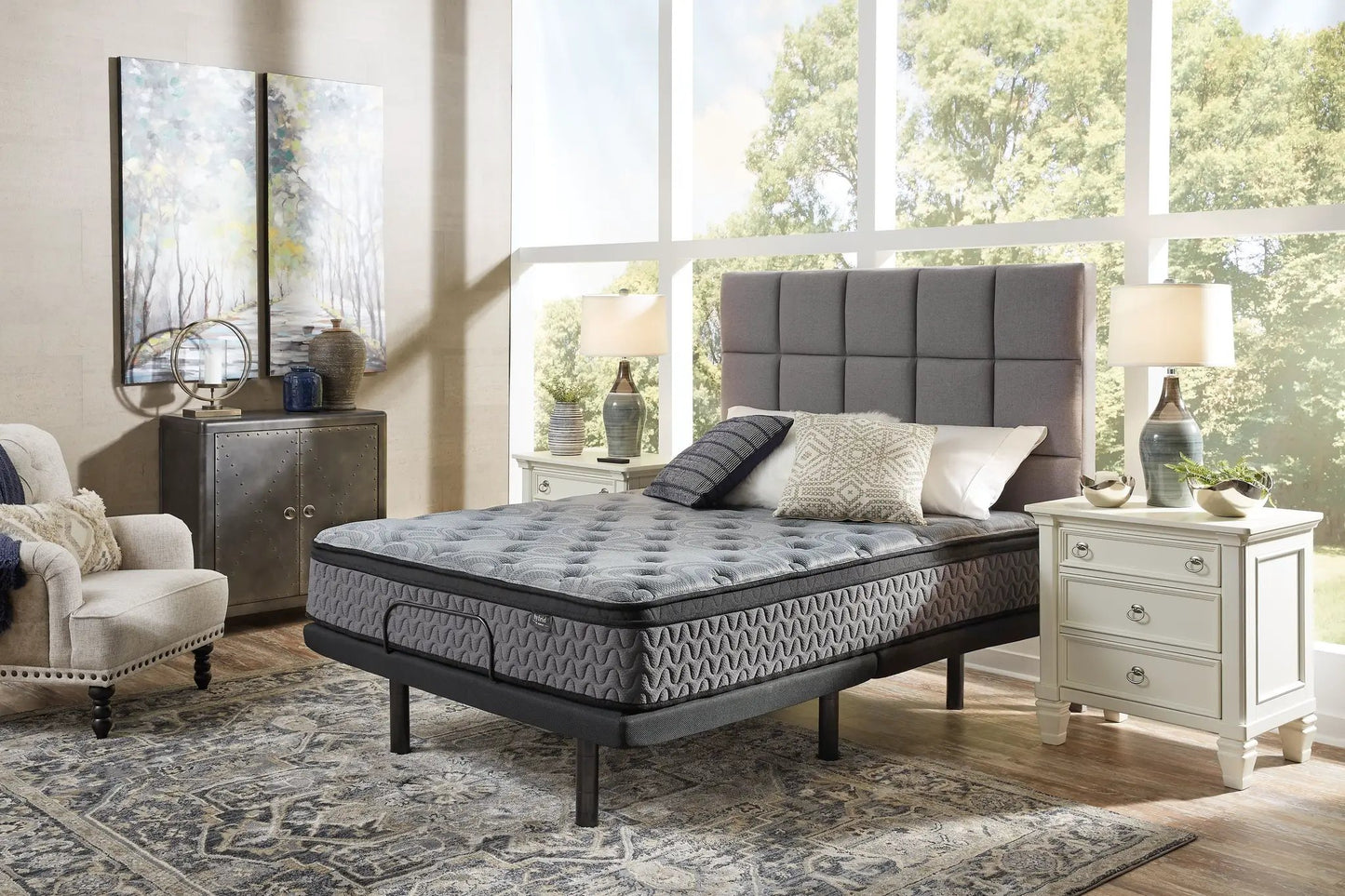 Augusta Firm Mattress with Euro Pillow Top