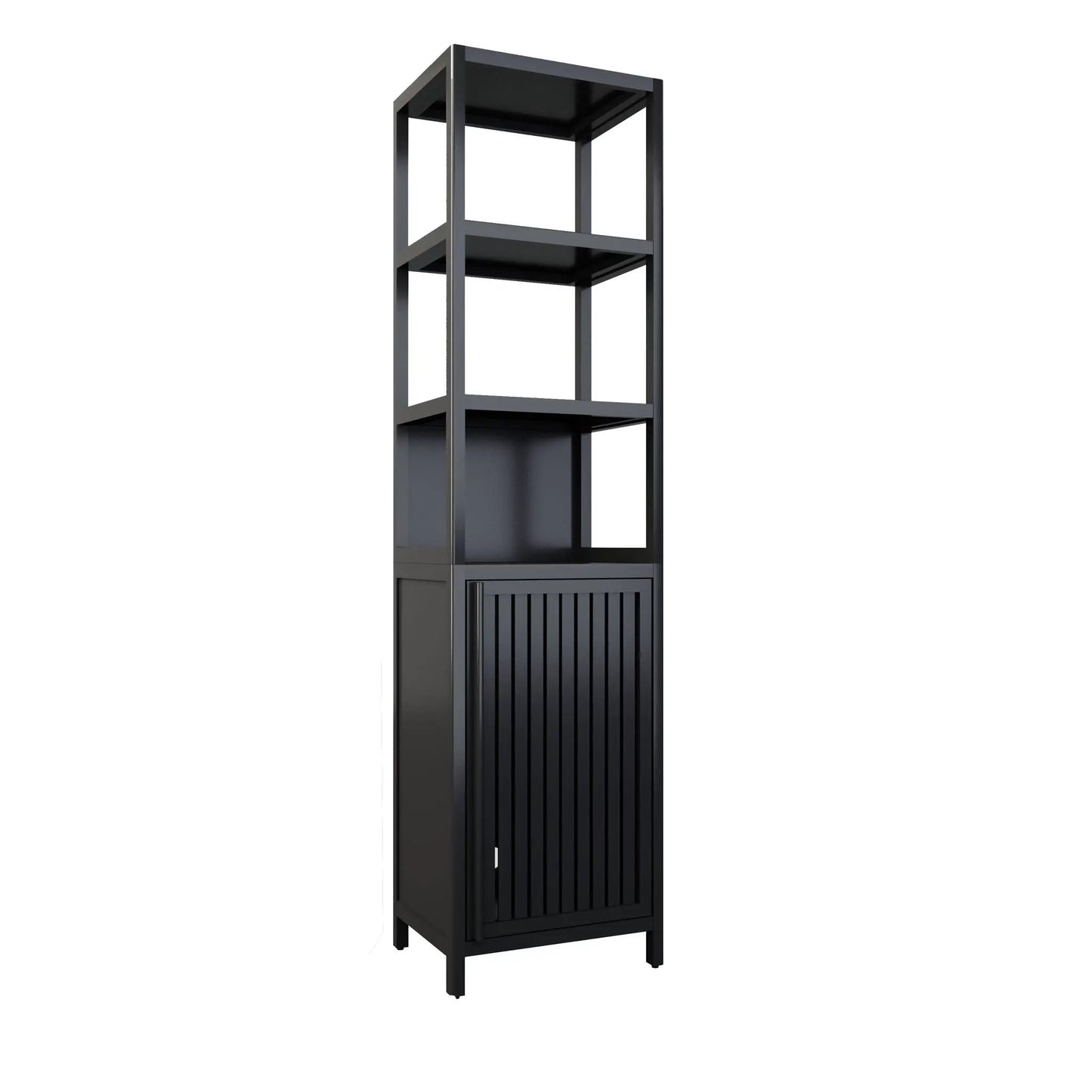 Storage Cabinet with Tall Tower for Bathroom