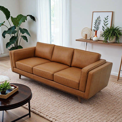 Chase Mid Century and Modern Upholstered Couch