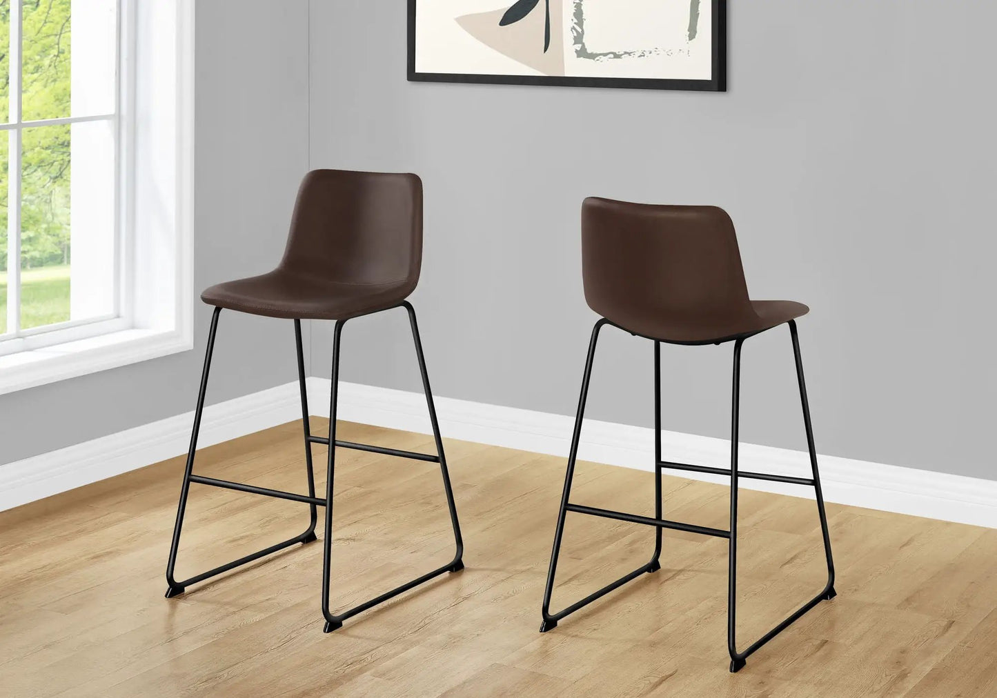 Contemporary Bar Height Office Chair with Modern