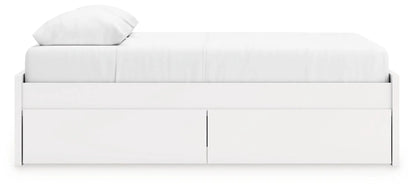 Onita Platform Bed white storage bed with two large front drawers Unique Piece Furniture on Tampa Home & Garden Store