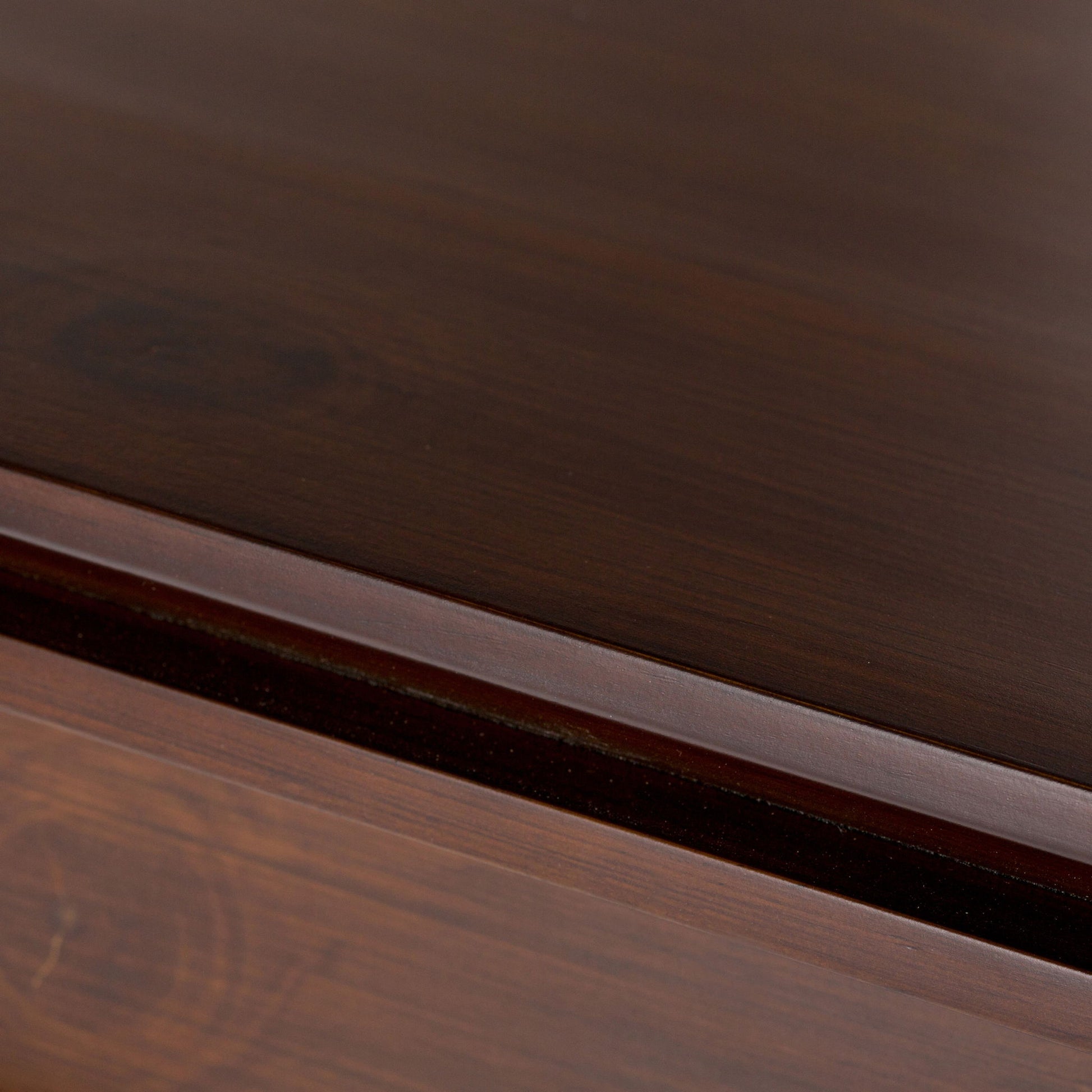 Artisan Handcrafted Medium Storage Cabinet dark espresso wood top on Tampa Home & Garden Store