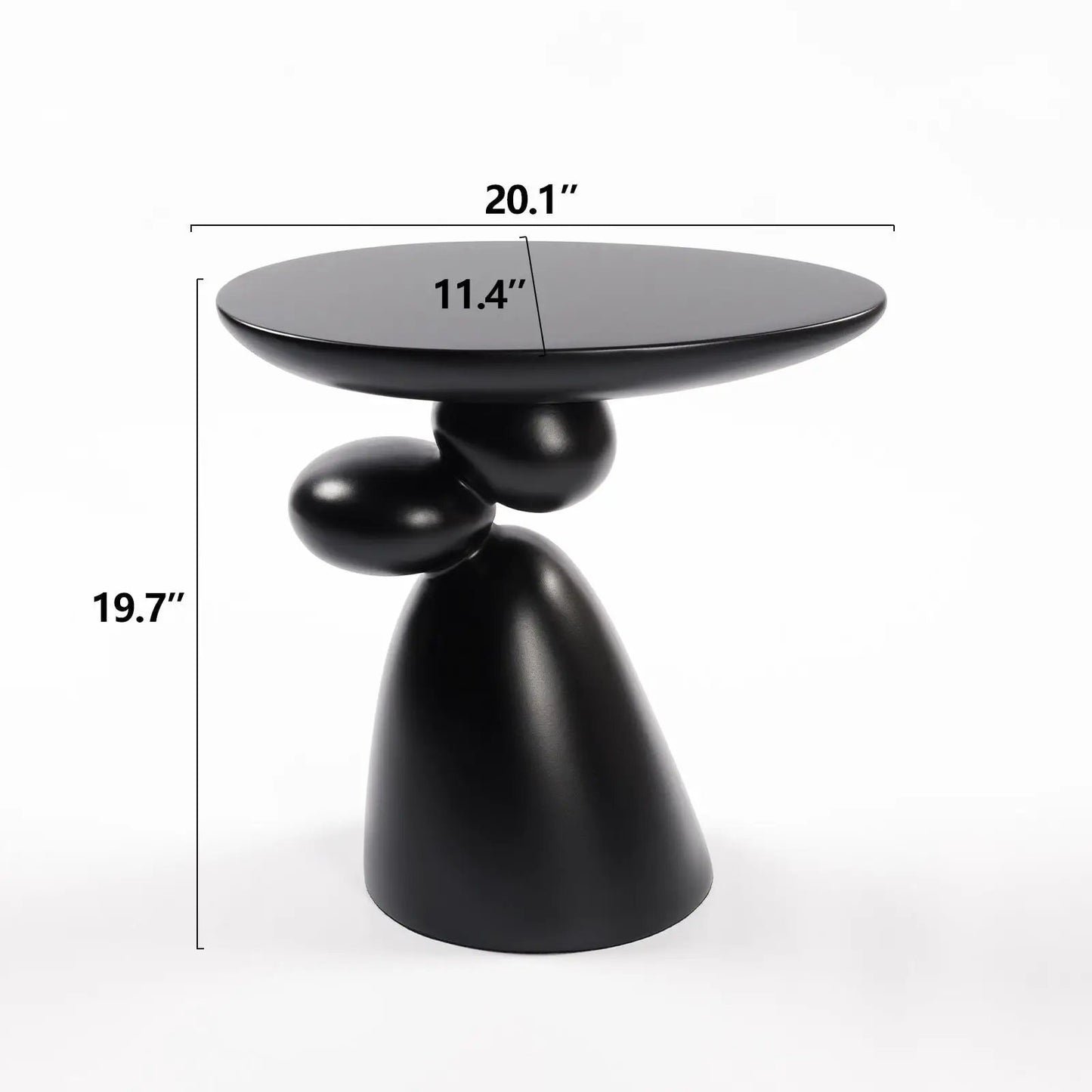 Tibetan Ritual Inspired Lucky Stone Shaped Table