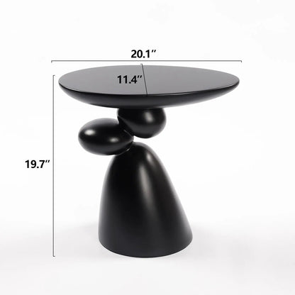 Tibetan Ritual Inspired Lucky Stone Shaped Table