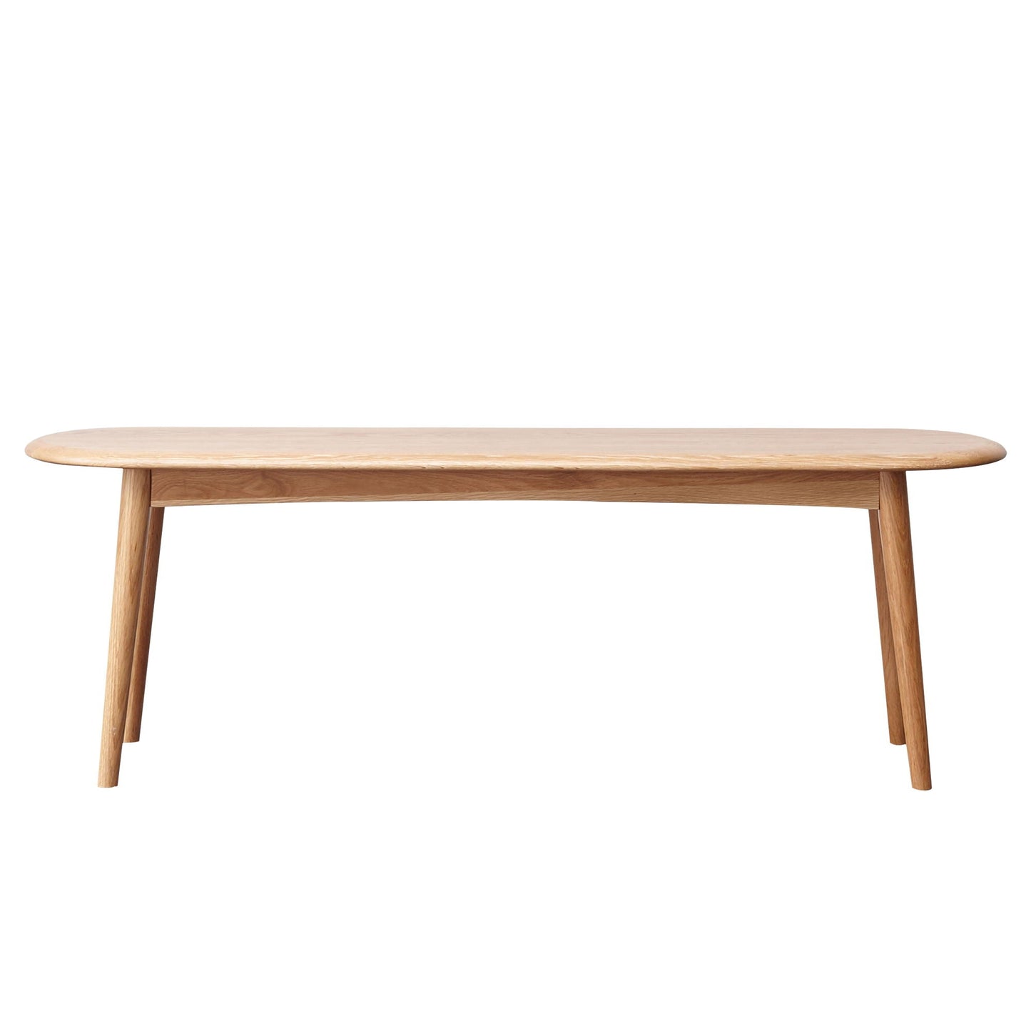 Oak Wood Dining Bench for Living Room and Kitchen