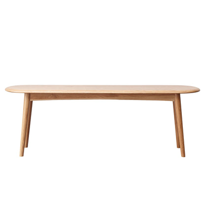 Oak Wood Dining Bench for Living Room and Kitchen