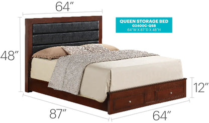 Elegant Storage Bed for Cozy Bedroom Spaces