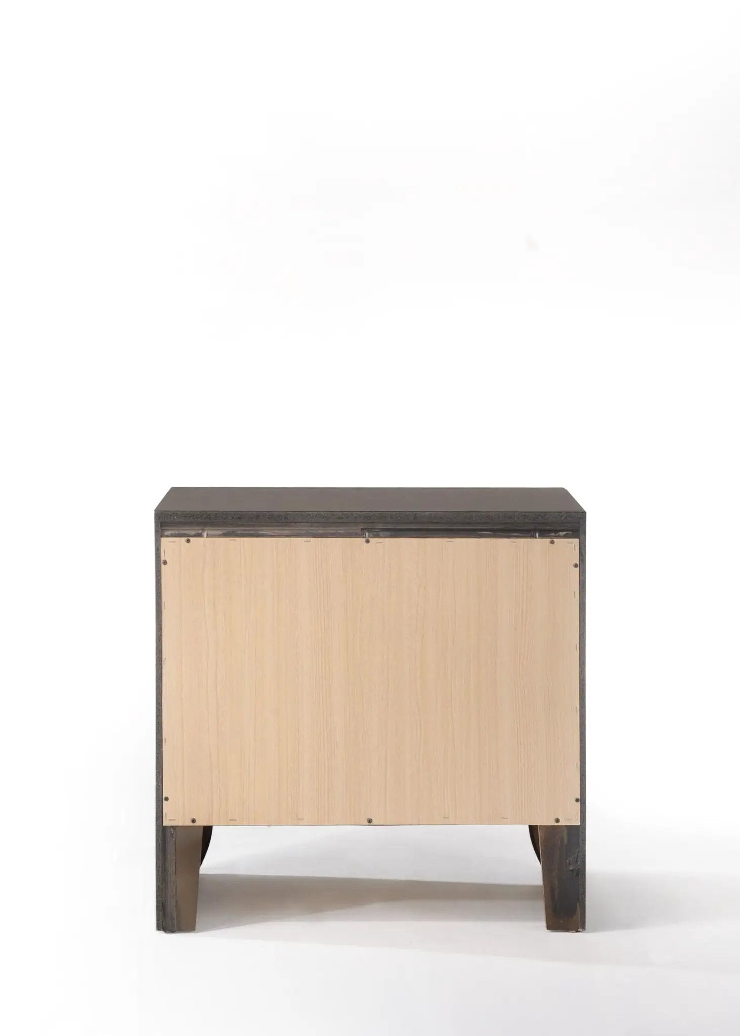 Ireland Elegant Design Nightstand by Unique Piece Furniture with dark frame and wood front on Tampa Home & Garden Store