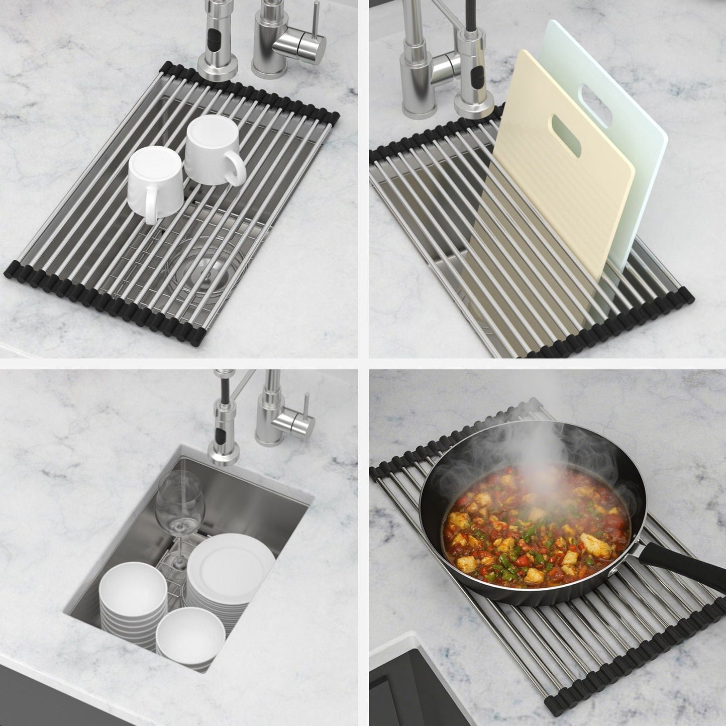 Stainless Steel Sink and Deep Single Bowl Basin