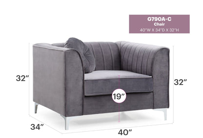 Contemporary Micro Suede and Cozy Lounge Chair