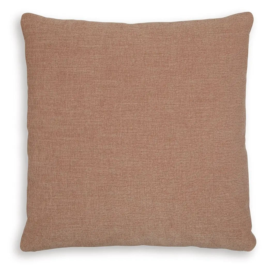 Brockbert throw pillow in warm tan textured fabric by Unique Piece Furniture on Tampa Home & Garden Store