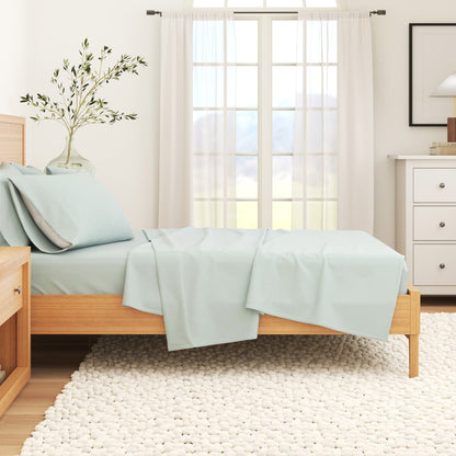 Soft and Natural Cotton Flannel Sheet Set