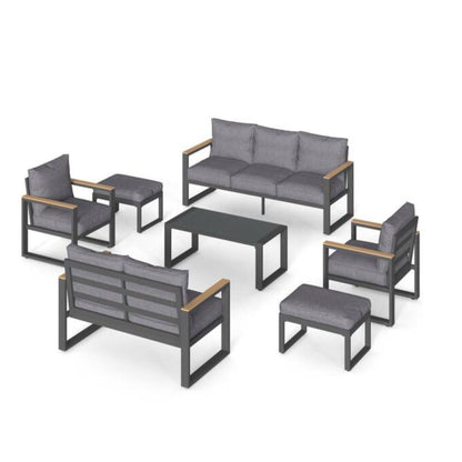 Modern Outdoor Sofa Set with the Coffee Table