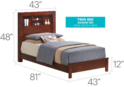 Stylish and Transitional Wooden Bed Frame