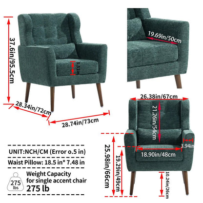 Modern Accent Chair For Living Room and Bedroom