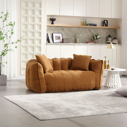 Cozy Beanbag Chair With Resilient Foam Core For 2