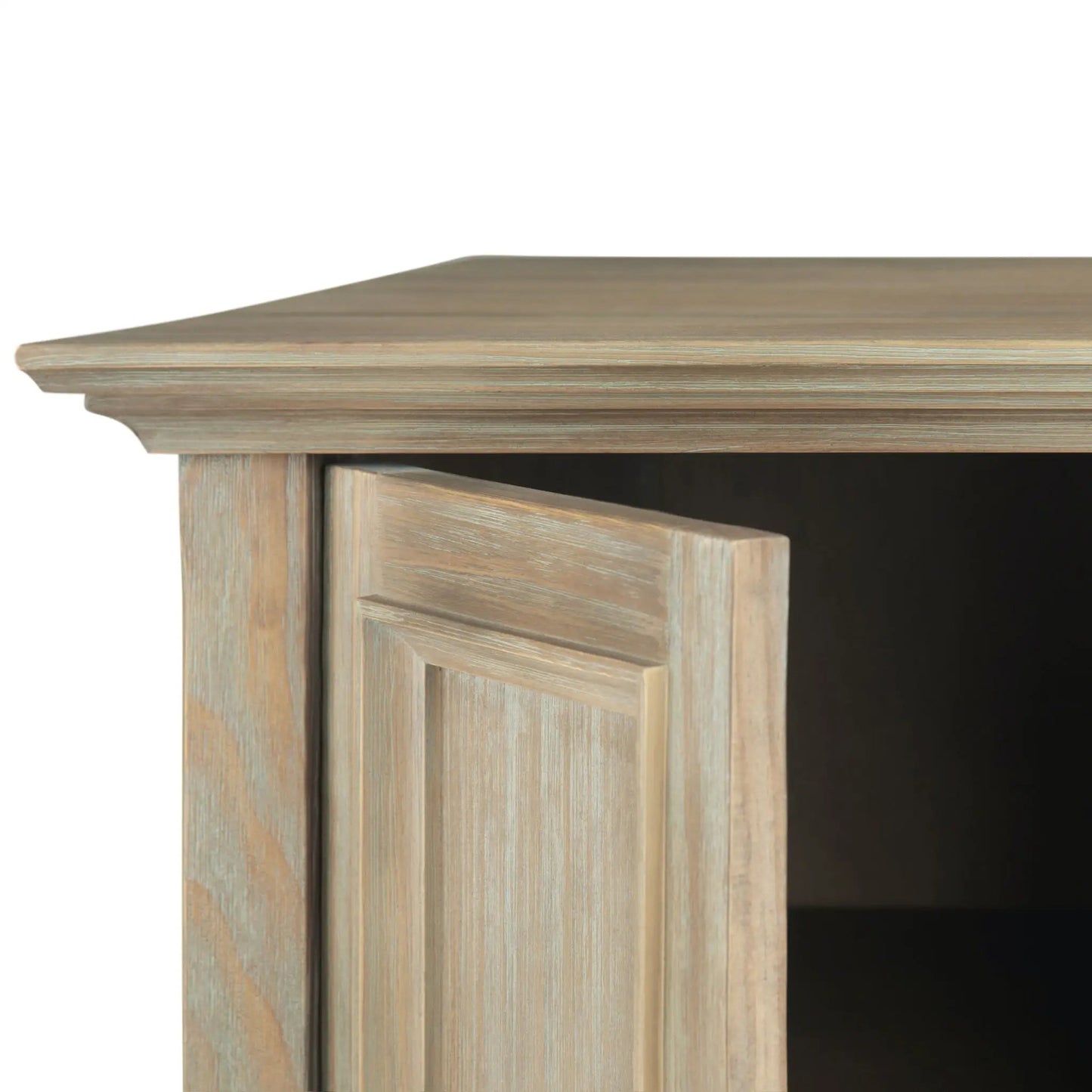 Amherst Wide TV Media Stand with Solid Wood