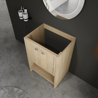 Freestanding Bathroom Vanity with Closing Doors