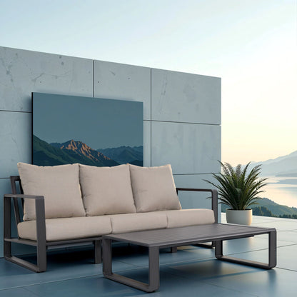 Modern Durable Sofa and Coffee Table Set