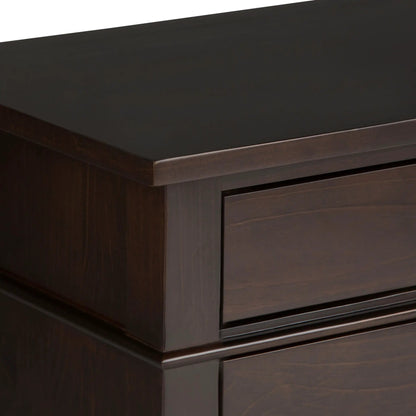 Carlton Bedside Table Handcrafted Solid Wood
