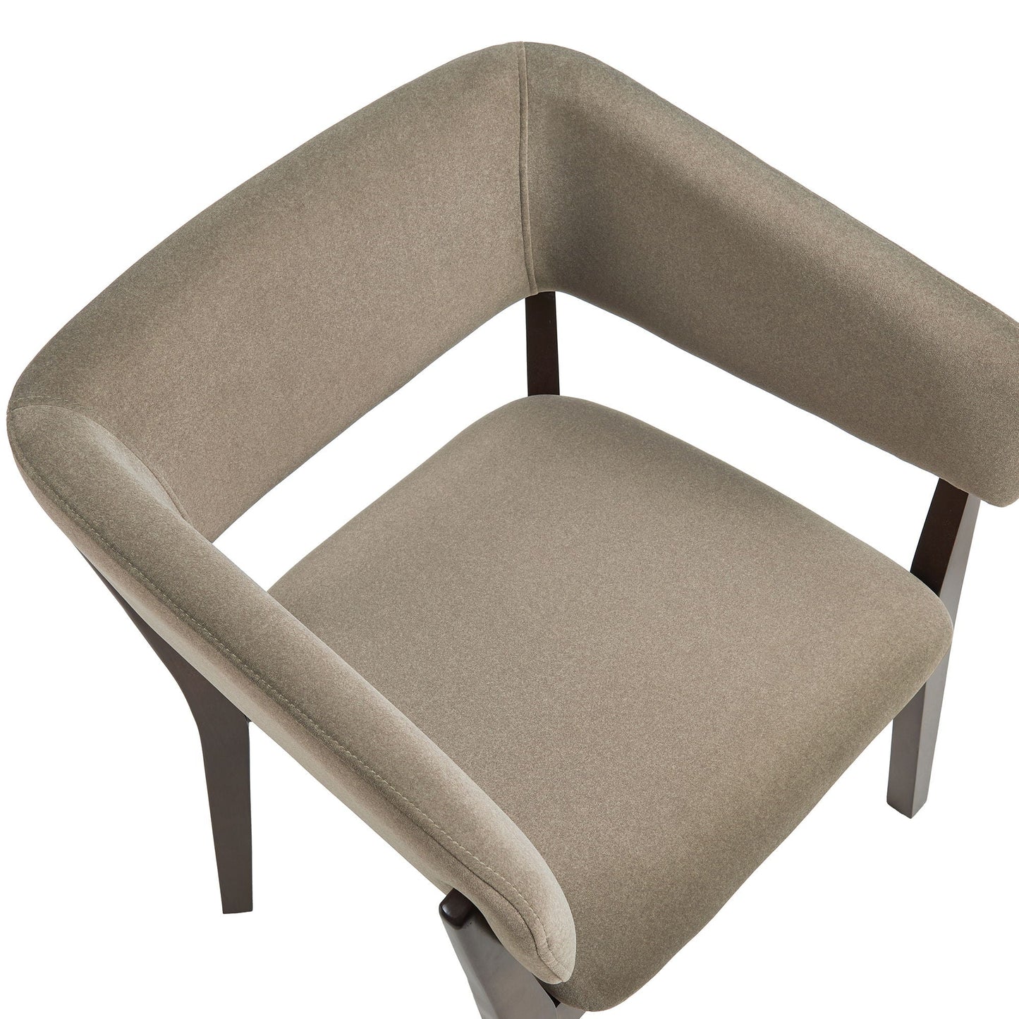 Blake Solid Beech Wood Modern Dining Armchair