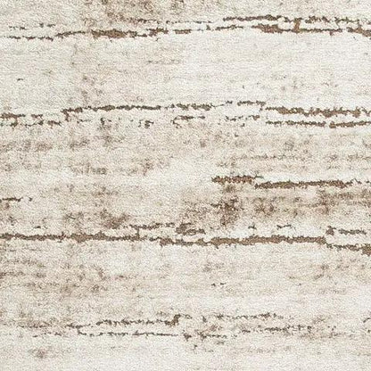 Kasney Rug cream area rug with subtle brown stripes Unique Piece Furniture on Tampa Home & Garden Store