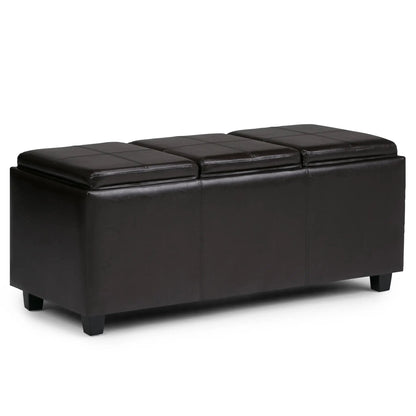 Avalon Multi Functional Storage Ottoman Trays