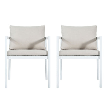 All Weather Outdoor Aluminum Dining Chairs