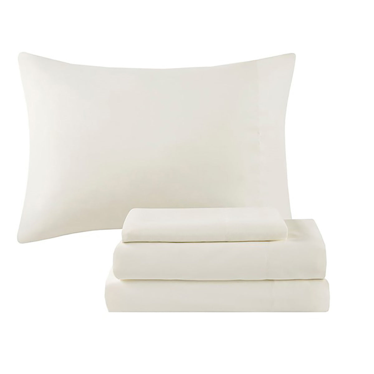 Blue King 12 Piece Comforter and Cotton Sheets