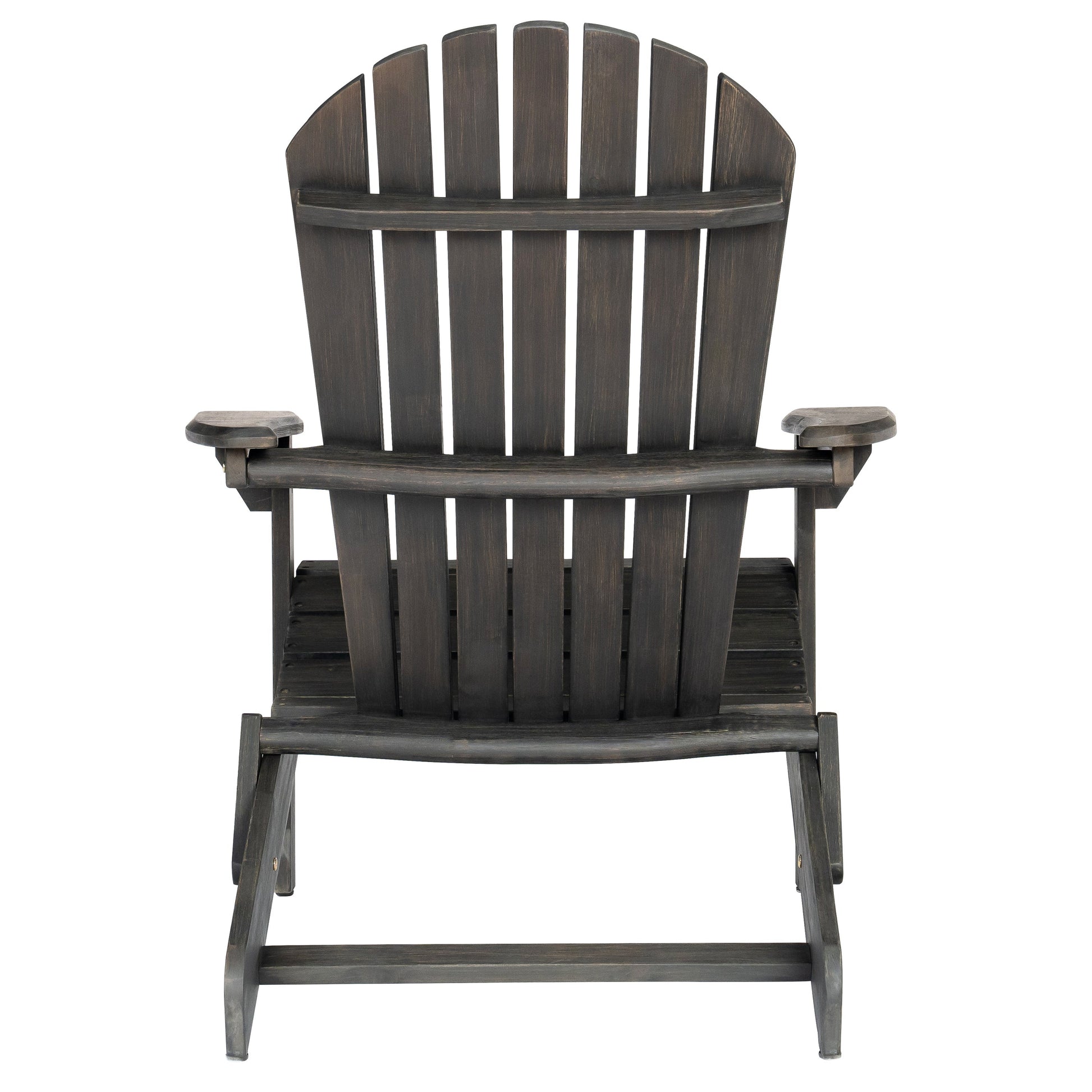 Malibu Adirondack Chair in dark espresso wood, outdoor furniture by HouseOfZazla on Tampa Home & Garden Store