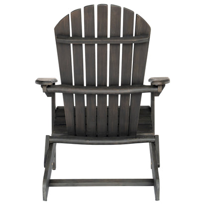 Malibu Adirondack Chair in dark espresso wood, outdoor furniture by HouseOfZazla on Tampa Home & Garden Store