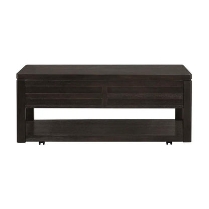 Elegant Wood End Table with Drawer and Shelf